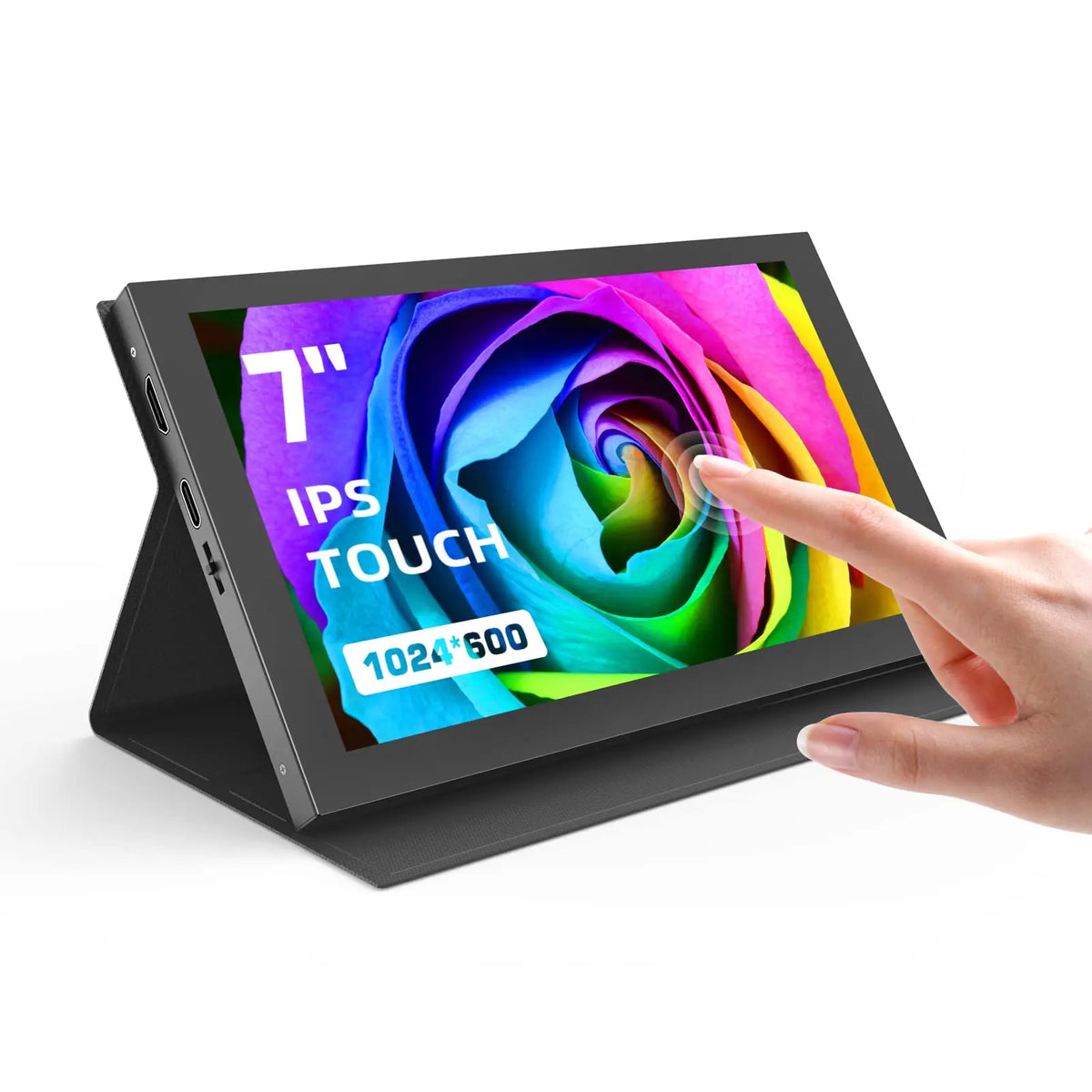 Eyoyo 7 Inch Portable Touchscreen Monitor HDMI USB-C IPS Display