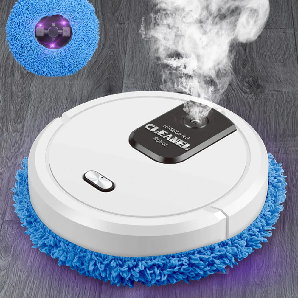 Robotic Mopping Machine Wet Dry Dual Use 10000RPM Floor Cleaner