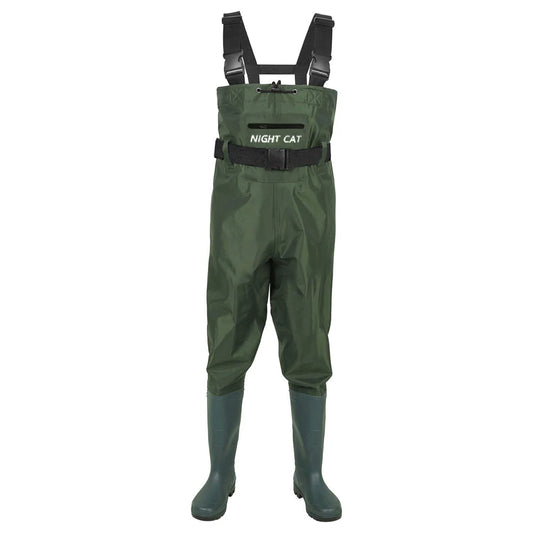 Night Cat Waterproof Chest Waders With Boots For Fishing Hunting