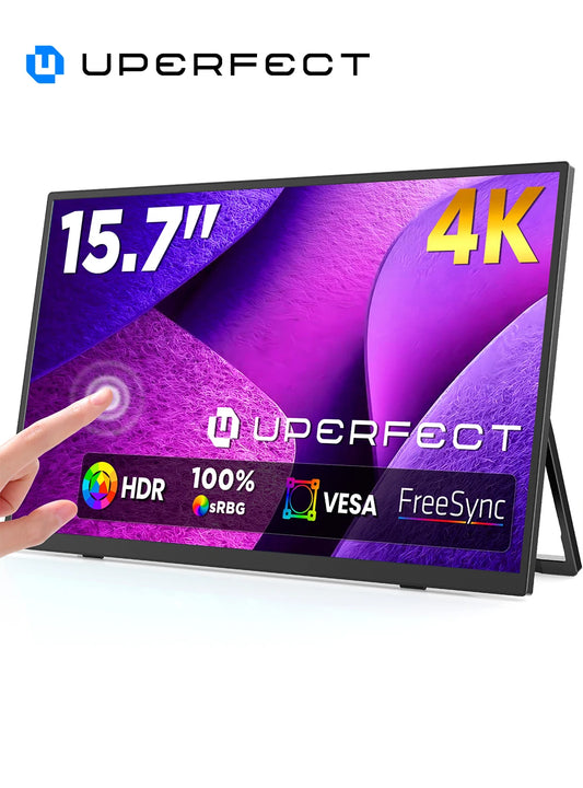 Uperfect 4K Portable Touchscreen Monitor With USB-C And HDMI