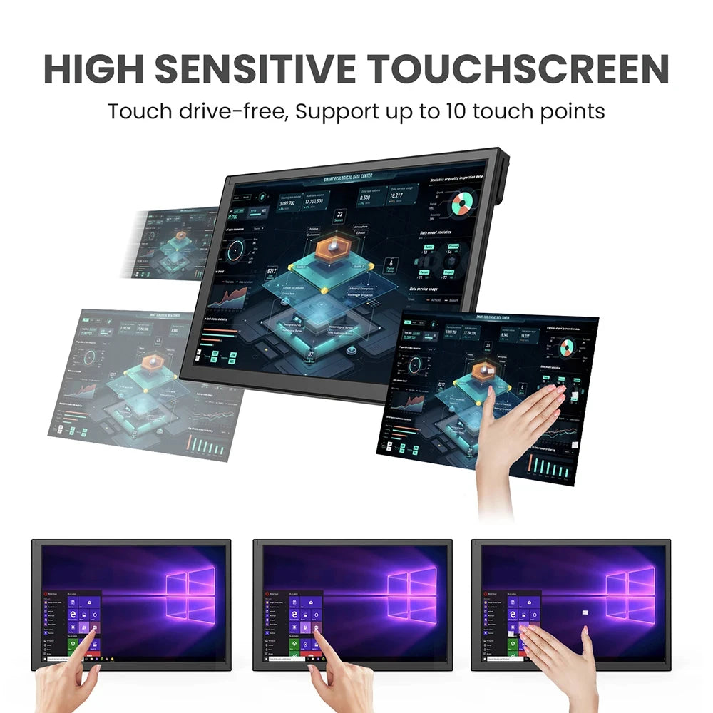 Eyoyo Portable Touchscreen Monitor For Raspberry Pi And Banana Pi